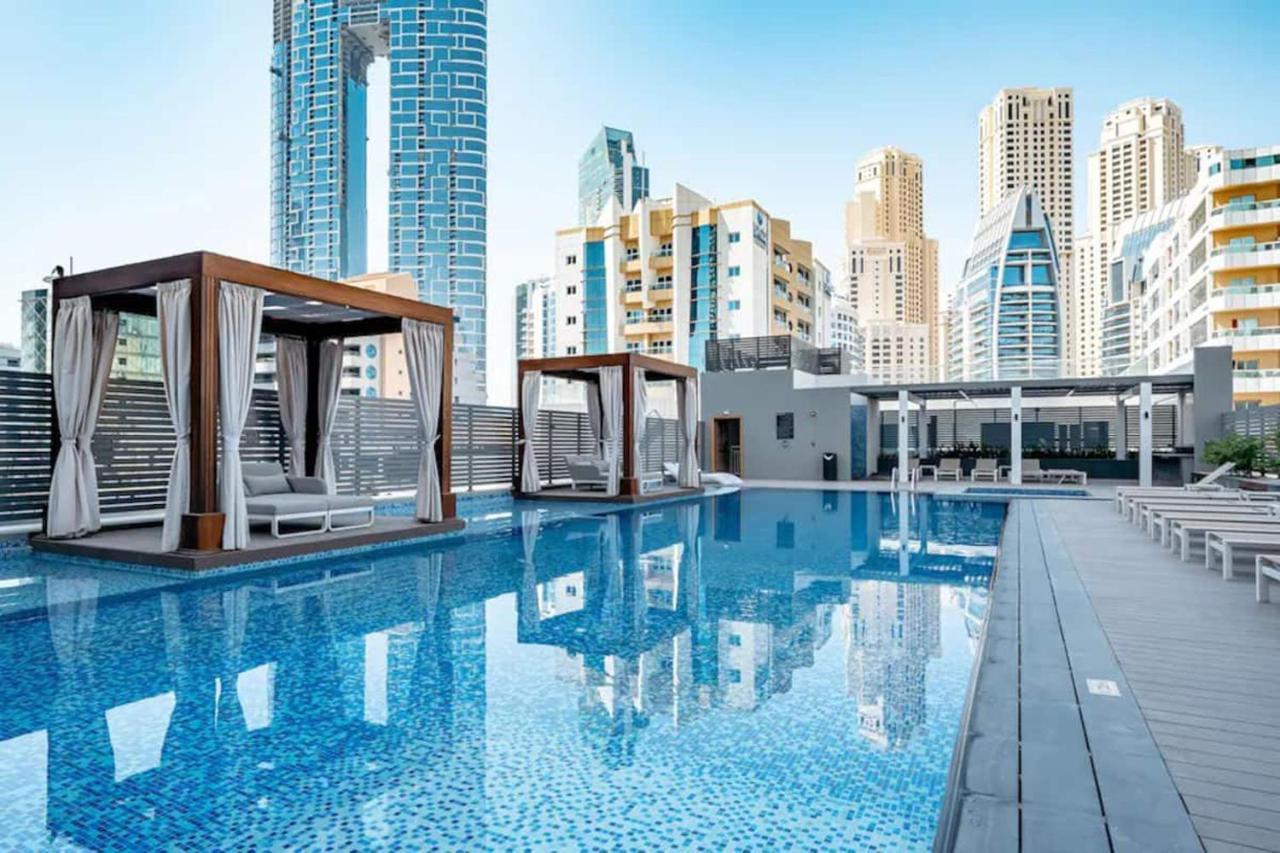 Promo I Sea View I 1 Bedroom Apartment I Studio One Tower I Dubai Marina Exteriör bild